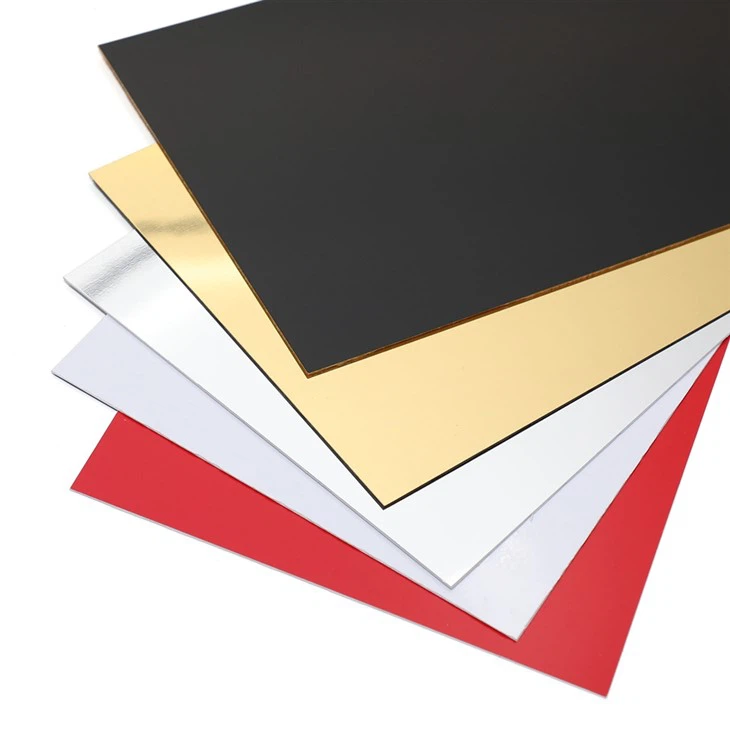 Silver Mirror ABS Double Color Sheet